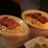 Steak served with carbonara is available for $25 on Thursdays.