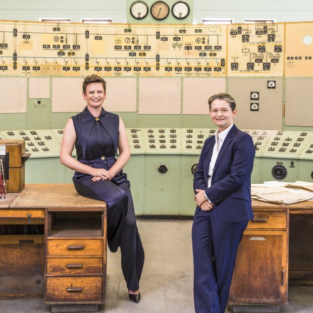 Biennale CEO Barbara Moore (left) and Placemaking NSW’s Anita Mitchell (right) collaborated on resurrecting the White Bay site – and giving the world’s third-oldest biennale a new lease on life.