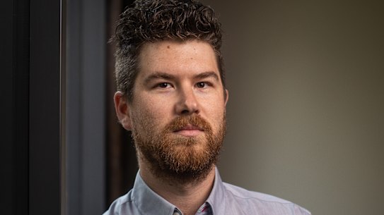 Primary school teacher Nathaniel Swain.