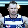 Man in the middle: The Cats need to find a way to keep Patrick Dangerfield fit and healthy.