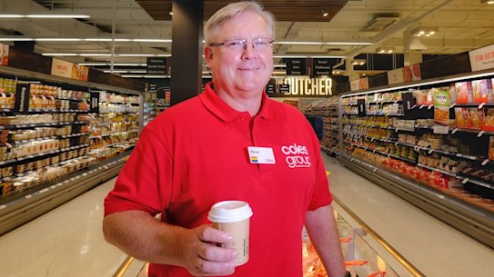 Coles chief executive Steven Cain is planning to roll out convenience offerings to 100 stores before Christmas.