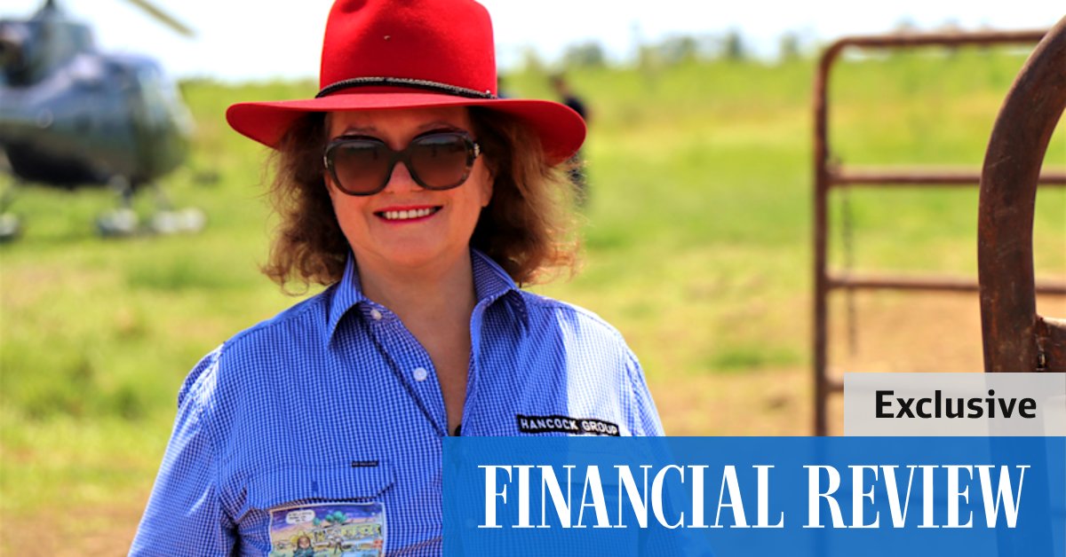 Gina Rinehart puts $300m cattle station portfolio up for sale - Vimarsana News