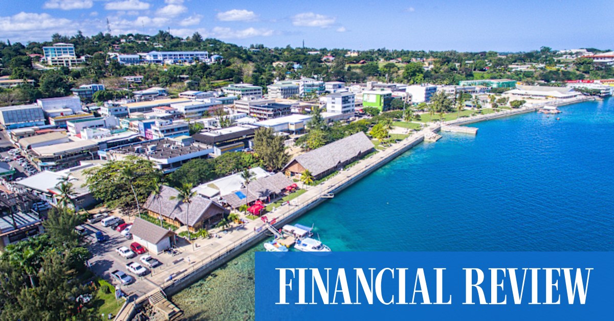 China plies Vanuatu with gifts to foil Australian security deal