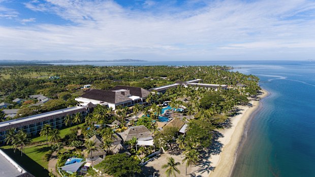 Extra time in paradise … Sofitel Denarau let’s travellers check-in at the hotel.