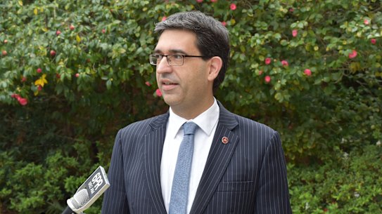 Liberal upper house MP Nick Goiran is the key opponent to the government's euthanasia laws.