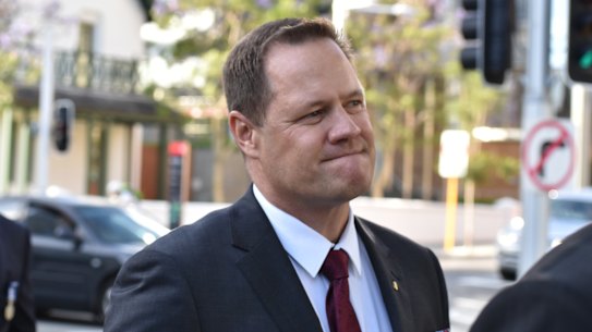 Detective Senior Sergeant Cameron Blaine.