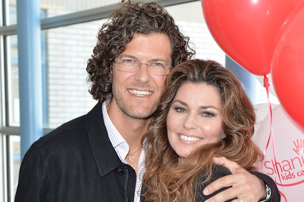 Frederic Thiebaud and Shania Twain.