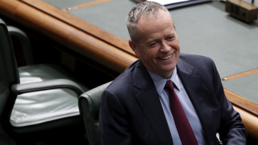 Labor leader Bill Shorten, pictured in question time on Wednesday, is tipped to make the switch to the new seat Fraser.