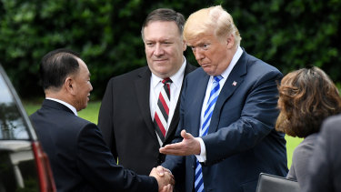 US President Donald Trump, and Secretary of State Mike Pompeo met with North Korean officials on June 1 to discuss the summit.