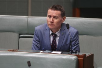 Liberal MP Andrew Laming pictured in June.