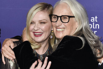 Actor Kirsten Dunst and director Jane Campion at a screening in New York this month.