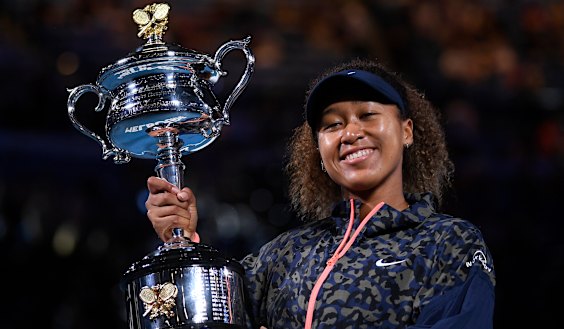 Naomi Osaka has won the Australian Open women’s singles title twice.
