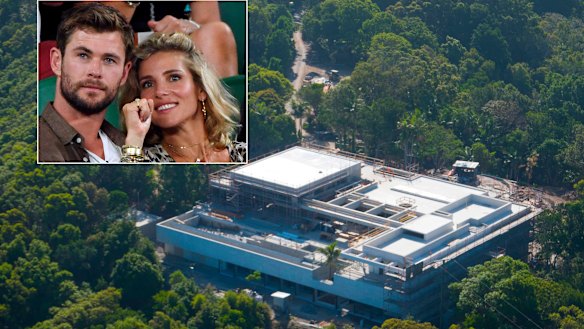 Chris Hemsworth's new Byron Bay abode has been dubbed "Fortress Hemsworth" by locals.