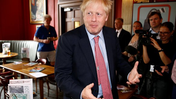 Boris Johnson, who is tipped to become the next Conservative Party leader and the next British prime minister.