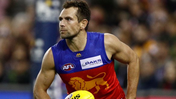 Going strong: Brisbane Lions veteran Luke Hodge.