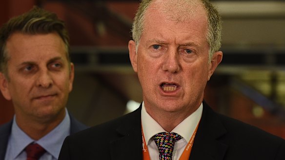 Howard Collins said there was “very little” room to expand the capacity of Town Hall in Sydney's CBD. 