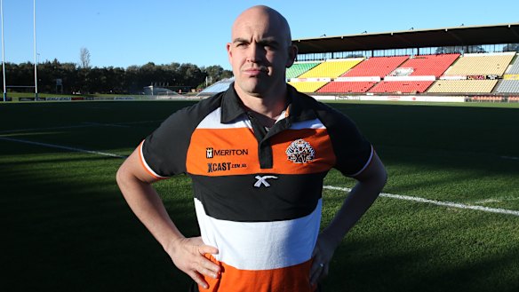 Liam Fulton after retiring due to concussion in 2014.
