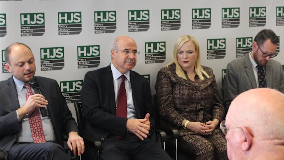 Russian opposition politician Vladimir Kara-Murza, Magnitsky Act campaigner Bill Browder, US talk show host Meghan McCain and Dr Andrew Foxall discuss Russian interference in the West in London.