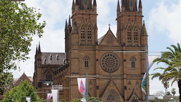 St Mary's Cathedral is introducing credit card compatible collection plates.
