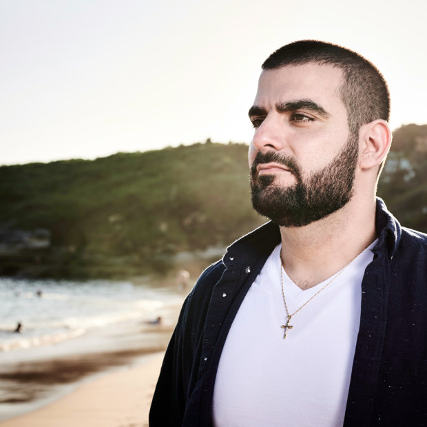 Fadi at La Perouse, in Sydney’s south-east. One of the first things he noticed about Australia is that the beaches are free. “In Beirut, you have to pay to get access to the best beaches, so only the wealthy can do it.”