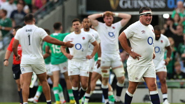 England were thumped 29-10 by Ireland this weekend.