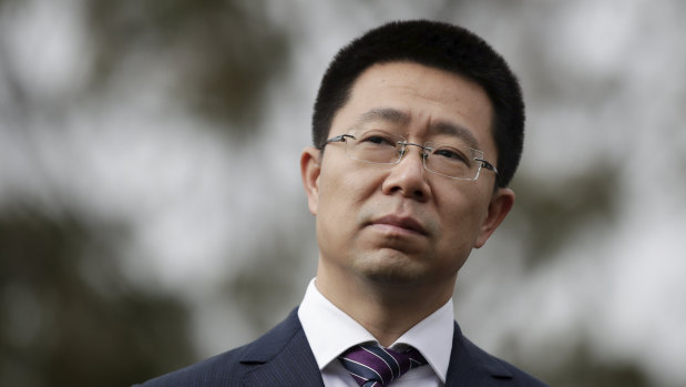 Huawei Australia CEO Hudson Liu.