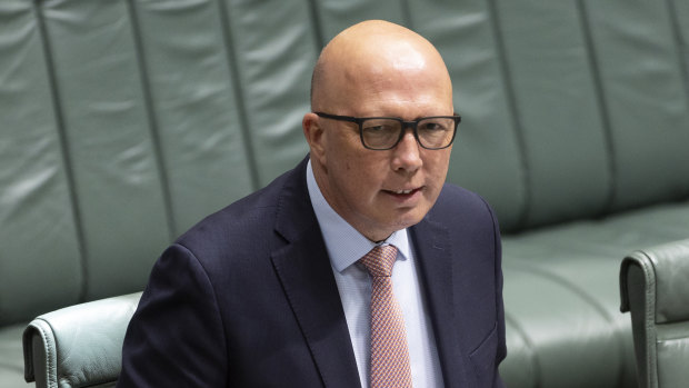 Peter Dutton noted Broadbent had not criticised the party or its policies.
