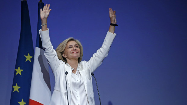 French Right-wing Presidential candidate Valerie Pecresse. 