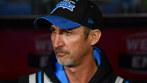 Jason Gillespie should be coaching Sussex in England but is in self-isolation in South Australia.