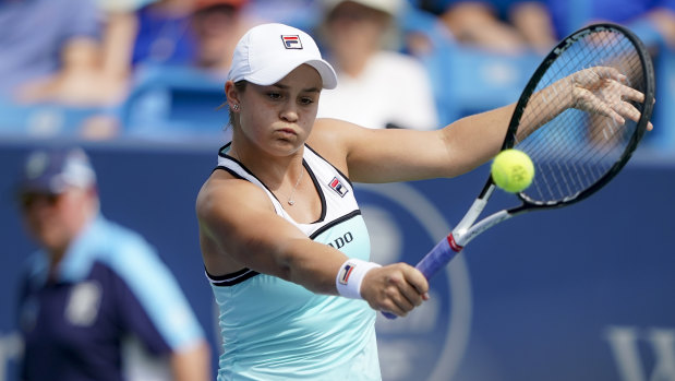 Ashleigh Barty is the No.2 seed in the women's draw for the US Open.