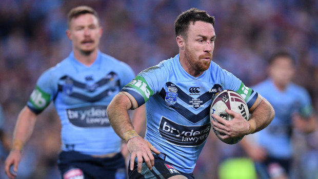That was then: James Maloney was a driving force for the Blues last year.