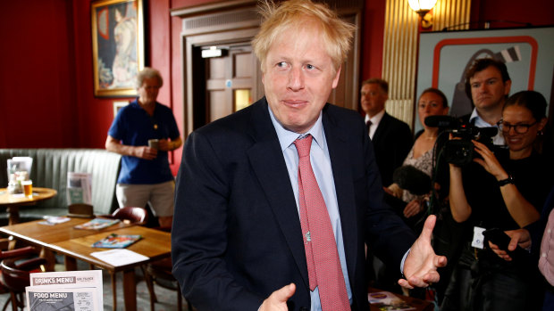 Boris Johnson, who is tipped to become the next Conservative Party leader and the next British prime minister.
