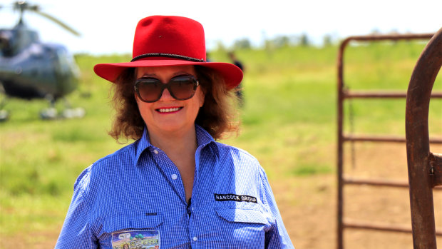 Gina Rinehart.