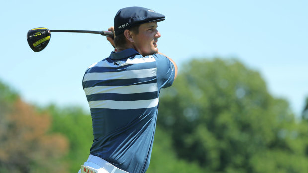 Bryson DeChambeau during the final round of the Rocket Mortgage Classic.