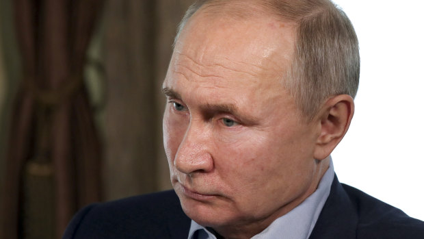 Vladimir Putin sees foreign interference afoot in Russia. 