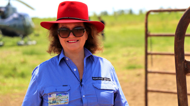 Gina Rinehart is selling off part of her northern cattle empire.