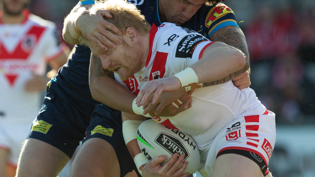 James Graham played his 400th game of first grade across the NRL and Super League.