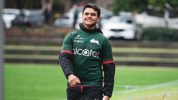 Mitchell left the Rabbitohs bubble after his season-ending injury.
