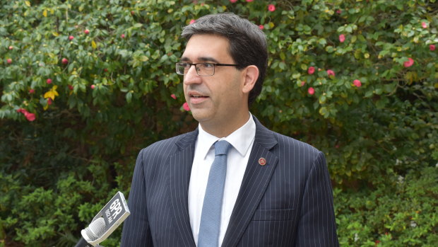 Liberal upper house MP Nick Goiran is the key opponent to the government's euthanasia laws.