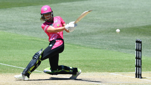Erin Burns' form for the Sydney Sixers earned her a national debut.