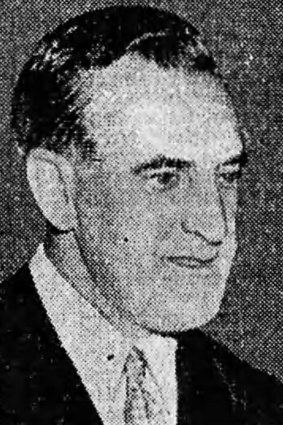 A picture of Hollywood mogul Al Daff published in The Age on August 17, 1951.