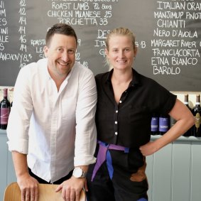 Dan Morris and Emma Ferguson own No Mafia and its Freo companion, Vin Populi.