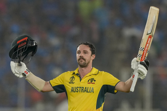 Travis Head turned the World Cup final with a stunning catch to dismiss Rohit Sharma, then did the same with a stunning century. And let’s not forget that he top-scored for Australia in the semi-final and took two vital wickets.
