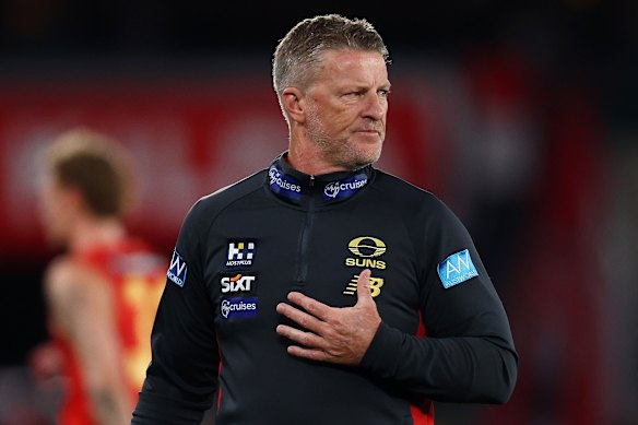 Damien Hardwick at Gold Coast.