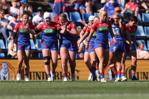 Newcastle will meet Gold Coast in the NRLW decider scheduled for 3.55pm