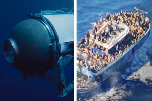 A tale of two sea searches.