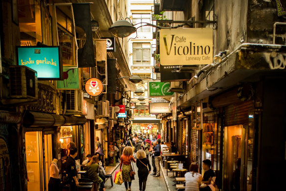 Spending at cafes and restaurants fell 12 per cent in the 2024 financial year.