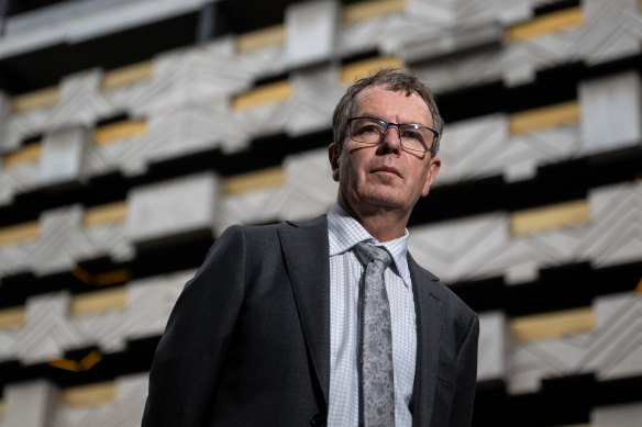Building surveyor Dr Stephen Scimonello found most multi-storey apartments in Victoria don’t comply with fire safety standards.