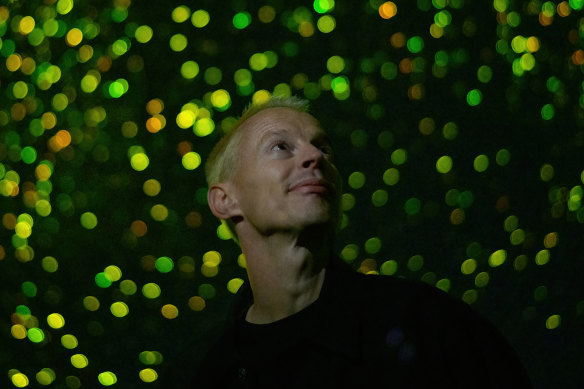 Daan Roosegaarde during Spark at this year’s Auckland Arts Festival.
