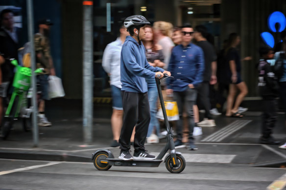 E-scooters will be legal to ride at 20km/h.